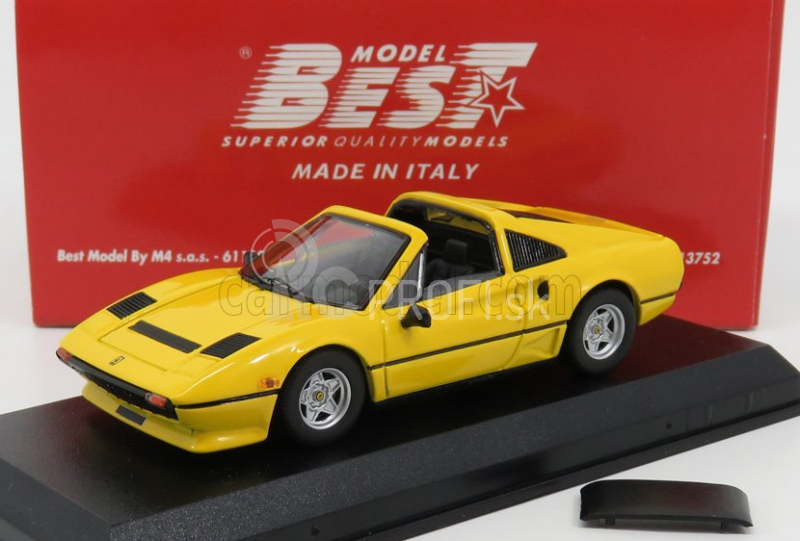 Najlepší model Ferrari 208 Gts Turbo Spider 1983 1:43 Yellow