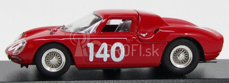 Najlepší model Ferrari 250 Lm N 140 Targa Florio 1965 Toppetti - Grana 1:43 Red