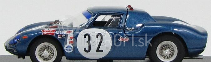 Najlepší model Ferrari 250lm Coupe N 32 24h Daytona 1967 Clarke - Nelson 1:43 Blue