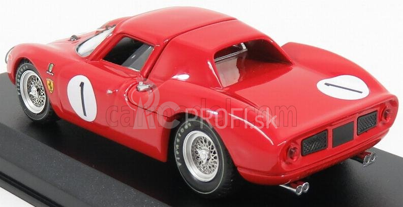 Najlepší model Ferrari 250lm N 1 Víťaz 6h Perth Caversham 1965 Martin - Mckay 1:43 Red