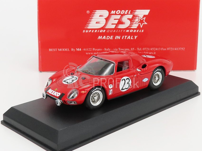 Najlepší model Ferrari 250lm N 23 12h Sebring 1967 P.rodriguez - F.de La Chica 1:43 Red