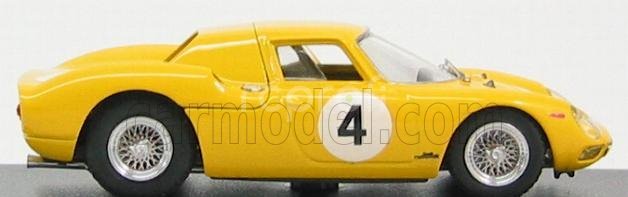 Najlepší model Ferrari 250lm N 4 Spa 1965 J-c.franck 1:43 Yellow