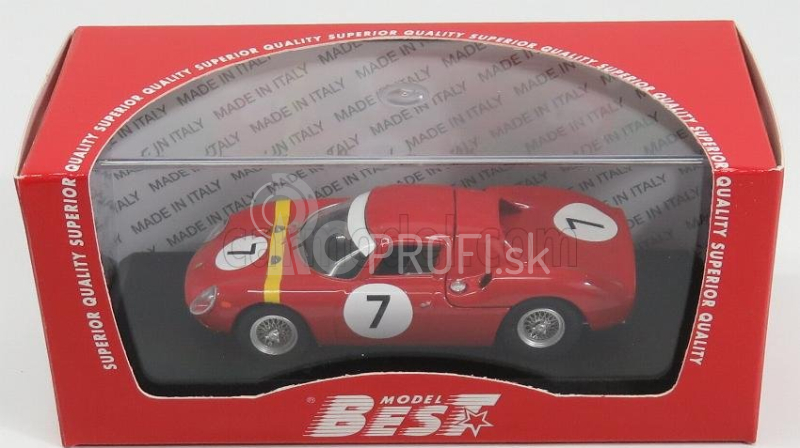 Najlepší model Ferrari 250lm N 7 Víťaz Angola Luanda Gp 1964 W.mairesse 1:43 Červená