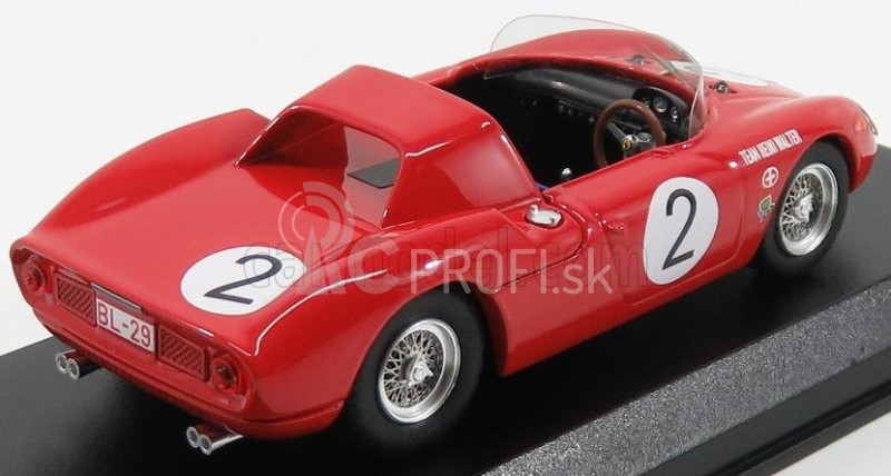 Najlepší model Ferrari 250lm Spider N 2 Trieda víťazov Pernis Von Tirol Innsbruck 1965 H.walter 1:43 Červená