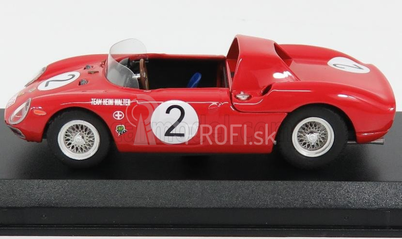 Najlepší model Ferrari 250lm Spider N 2 Trieda víťazov Pernis Von Tirol Innsbruck 1965 H.walter 1:43 Červená