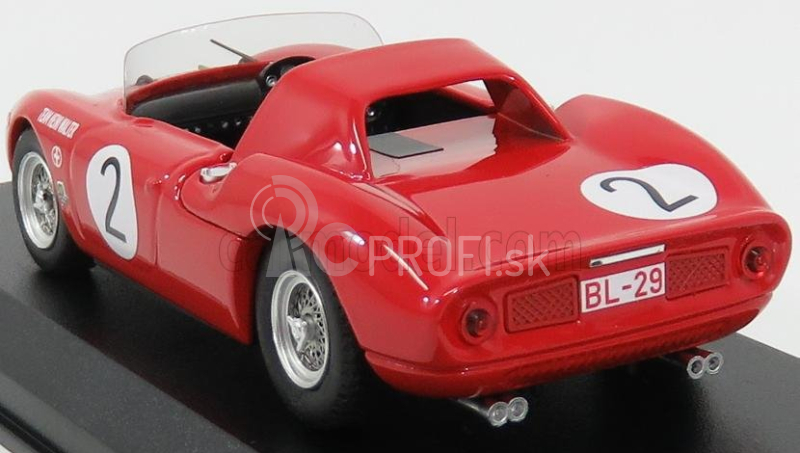 Najlepší model Ferrari 250lm Spider N 2 Trieda víťazov Pernis Von Tirol Innsbruck 1965 H.walter 1:43 Červená