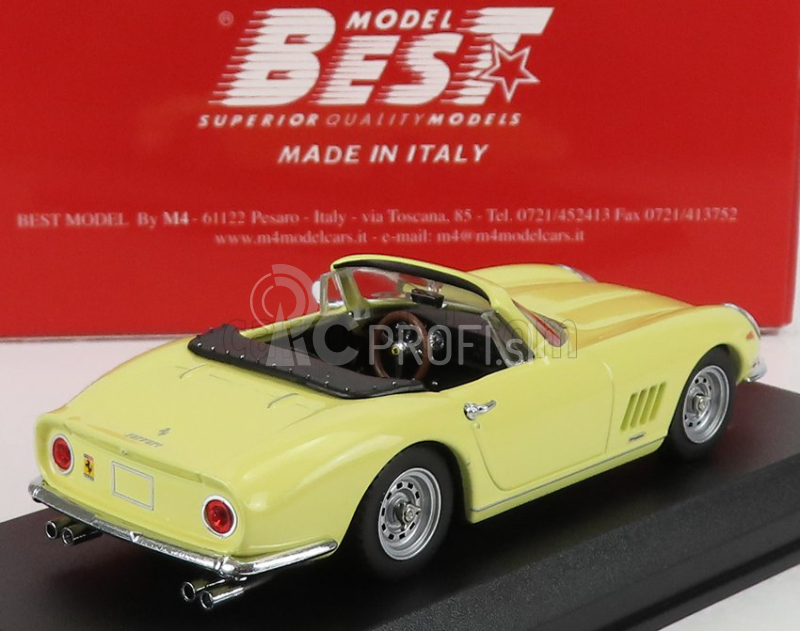 Najlepší model Ferrari 275 Gtb/4 Nart Spider 1967 1:43 Yellow