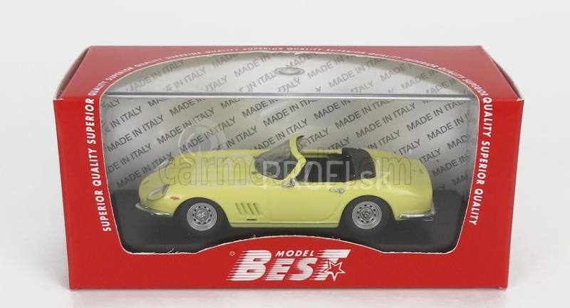 Najlepší model Ferrari 275 Gtb/4 Nart Spider 1967 1:43 Yellow