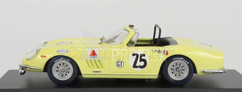 Najlepší model Ferrari 275 Gtb/4 Spider N 25 12h Sebring 1967 R.mccluggage - F.windridge 1:43 Yellow