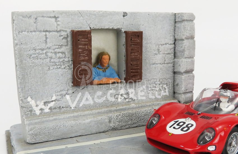 Najlepší model Ferrari 275p N 198 Winner Targa Florio 1965 Nino Vaccarella 1:43 Červená