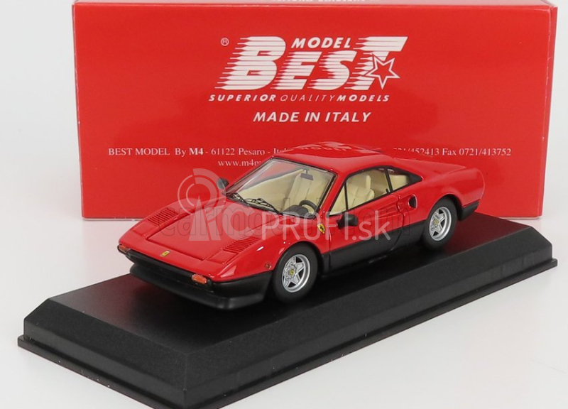 Najlepší model Ferrari 308 Gtb 1977 1:43 Red Black