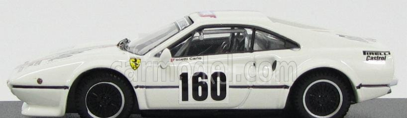 Najlepší model Ferrari 308 Gtb Coupe N 160 Campionato Italiano Velocita' 1982 M.finotto 1:43 White