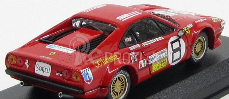 Najlepší model Ferrari 308 Gtb Coupe N 8 24h Daytona 1978 Besenzoni - Dal Ben - Wever 1:43 Red