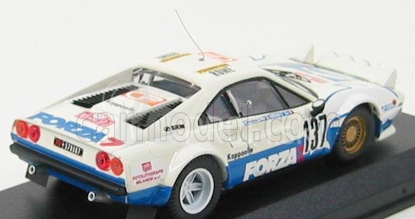 Najlepší model Ferrari 308 Gtb Gr N 137 Rally Montecarlo 1982 Zamborlini - Nenes 1:43 White Blue