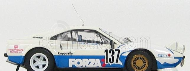 Najlepší model Ferrari 308 Gtb Gr N 137 Rally Montecarlo 1982 Zamborlini - Nenes 1:43 White Blue