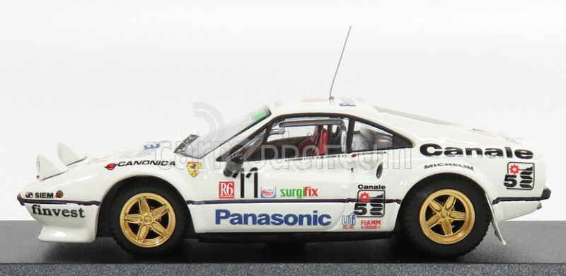 Najlepší model Ferrari 308 Gtb Gr.4 N 11 Winner Rally Del Ciocco 1982 De Antoni - Tognana 1:43 Biela