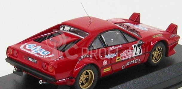 Najlepší model Ferrari 308 Gtb Gr.4 N 23 Rally Sanremo 1978 Pinto - Penariol 1:43 Red