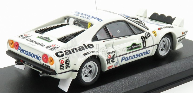 Najlepší model Ferrari 308 Gtb Gr.4 N 8 Winner Rally Piancavallo 1982 De Antoni - Tognana 1:43 Biela