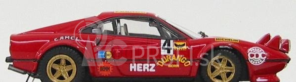 Najlepší model Ferrari 308 Gtb Gr4 N 4 Monza 1979 Pinto - Penariol 1:43 Red