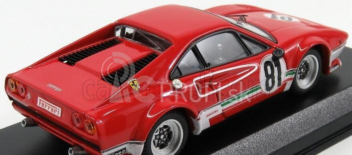 Najlepší model Ferrari 308 Gtb Lm N 81 Benelux Zolder 1976 M.dantinne 1:43 Red