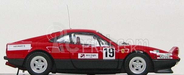 Najlepší model Ferrari 308 Gtb N 19 Rally St Cergue 1982 Jaquillard 1:43 Red