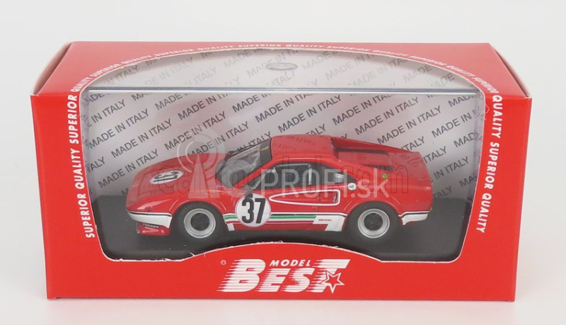 Najlepší model Ferrari 308 Gtb N 37 Rally Havirov International 1978 M.dantinne 1:43 Červená