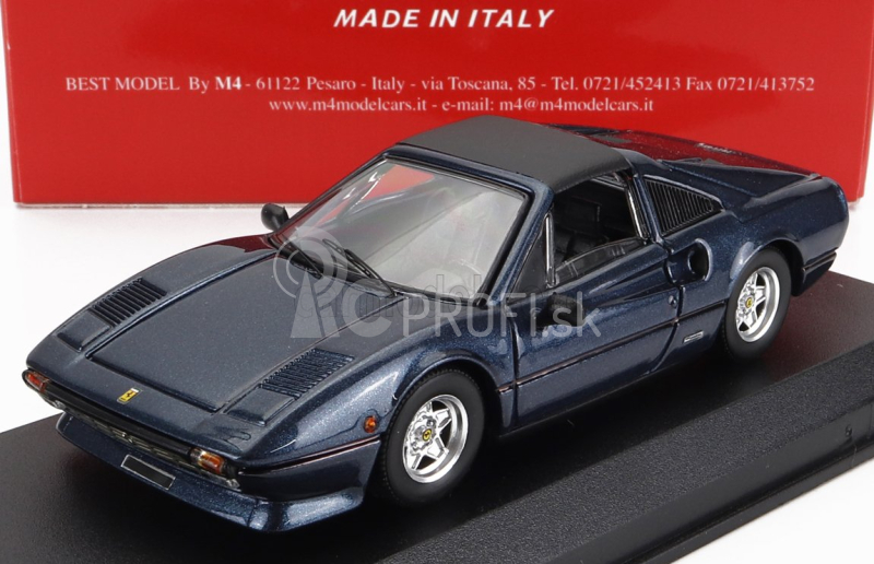 Najlepší model Ferrari 308 Gts 1982 1:43 Blue