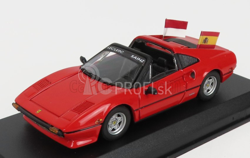 Najlepší model Ferrari 308 Gts 1982 - F1 Parade Mexico Gp 2020 C.sainz - C.leclerc 1:43 Red