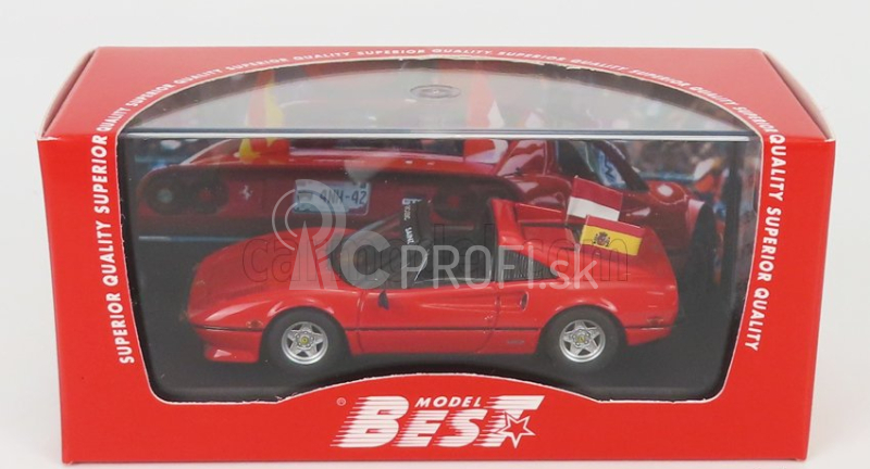 Najlepší model Ferrari 308 Gts 1982 - F1 Parade Mexico Gp 2020 C.sainz - C.leclerc 1:43 Red