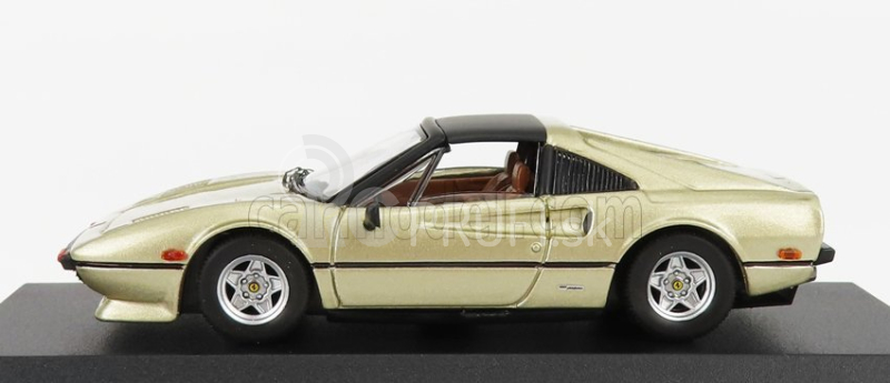 Najlepší model Ferrari 308 Gts Spider Closed Usa Version 1978 - Osobné auto James Coburn 1:43 Gold