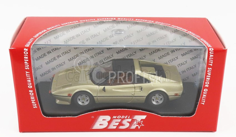 Najlepší model Ferrari 308 Gts Spider Closed Usa Version 1978 - Osobné auto James Coburn 1:43 Gold