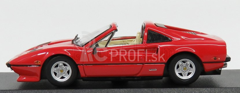 Najlepší model Ferrari 308 Gts Spider - Osobné auto Tom Sellek Magnum P.i. - Seconda Serie 1980 1:43 Červená