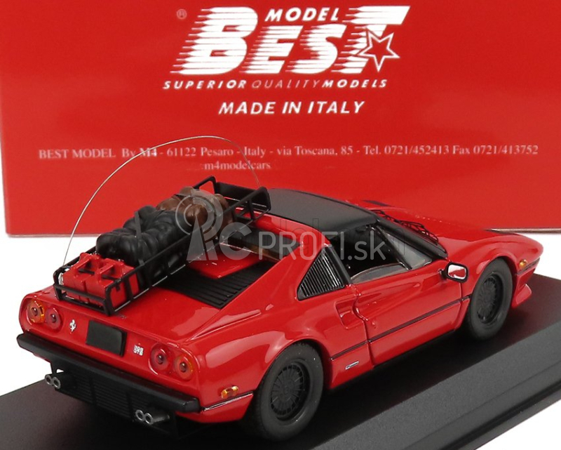 Najlepší model Ferrari 308 Gtsi Usa 1982 Rally Mission - Artic Circle - Circolo Polare Artico - 2021 1:43 Red