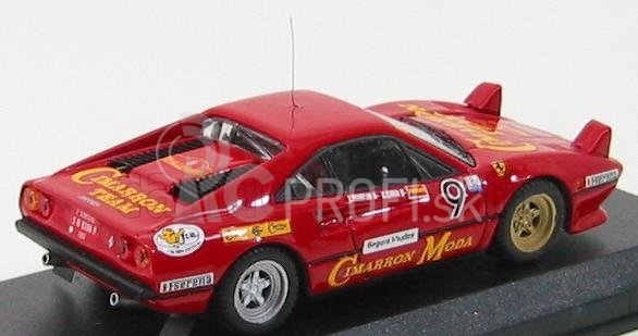 Najlepší model Ferrari 308gtb N 9 Rally Catalunya 1985 C.caba 1:43 Red