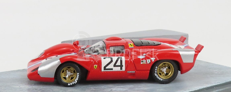 Najlepší model Ferrari 312 Coupe N 24 Daytona 1970 M.parkes - S.posey 1:43 Red