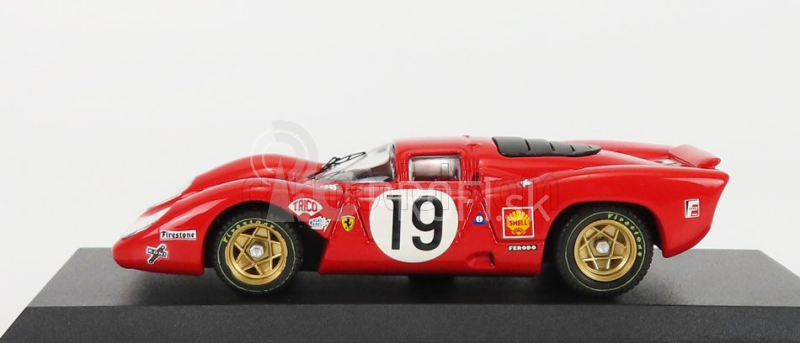 Najlepší model Ferrari 312p 3.0l V12 Coupe Team Sefac N 19 24h Le Mans 1969 C.amon - P.schetty 1:43 Red