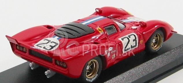 Najlepší model Ferrari 312p Coupe N 23 Sebring 1970 Chinetti Jr. - Adamowicz 1:43 Red