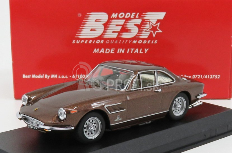 Najlepší model Ferrari 330 Gtc 1969 1:43 Brown