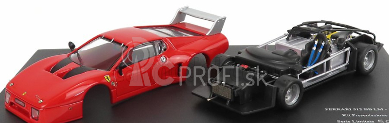 Najlepší model Ferrari 512 Bb Lm I Serie Kit Presentazione 1979 1:43 Red Black