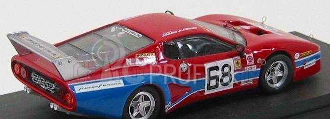 Najlepší model Ferrari 512 Bb Lm Nart N 68 Daytona 1979 Tullius - Bedars 1:43 Red Blue