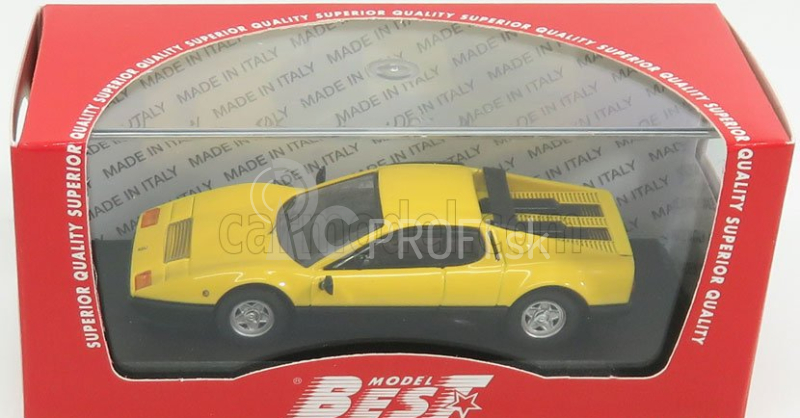 Najlepší model Ferrari 512bb 1976 1:43 Yellow Black