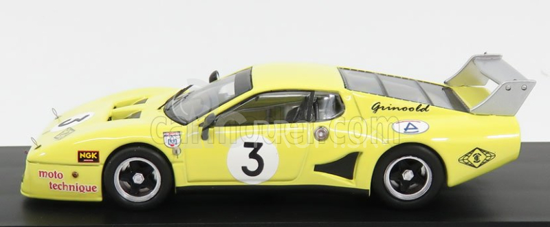 Najlepší model Ferrari 512bb Lm N 3 1000km Fuji 1981 Griswold - Bond 1:43 Yellow