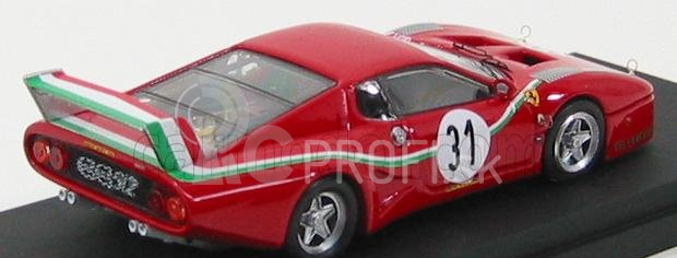 Najlepší model Ferrari 512bb Lm N 31 Monza 1980 Violati - Dini 1:43 Red