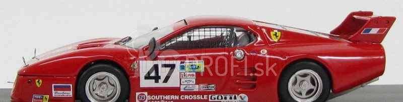 Najlepší model Ferrari 512bb Lm N 47 Daytona 1982 Davis - De Dryver 1:43 Red