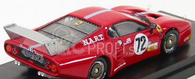 Najlepší model Ferrari 512bb Lm Team N.a.r.t. N 72 24h Le Mans 1982 A.cudini - J.morton - J.paul 1:43 červená