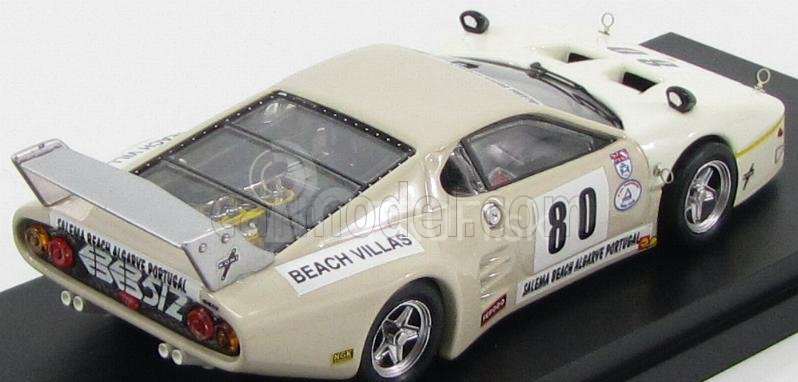 Najlepší model Ferrari 512bb N 80 Silverstone 1982 Phillips - Earle - Jones 1:43 Cream