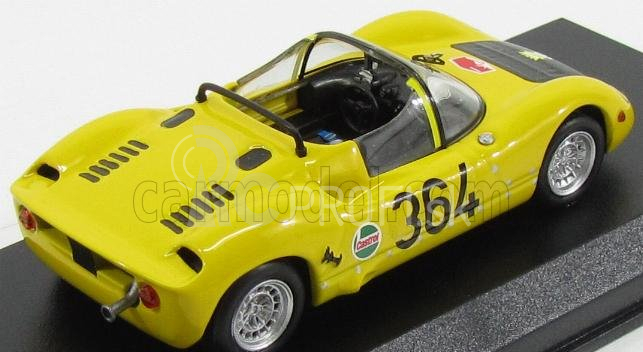 Najlepší model Fiat Abarth 1000sp Spider N 364 Rovereto-asiago 1971 M.baldo 1:43 Yellow