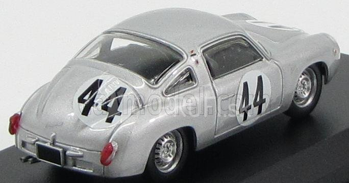 Najlepší model Fiat Abarth 700 N 44 1000km Paris 1961 J.vinatier 1:43 Strieborný