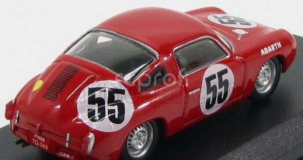 Najlepší model Fiat Abarth 700s Coupe Team Abarth & Cie N 55 24h Le Mans 1961 P.condrillier - C.foitek 1:43 Red