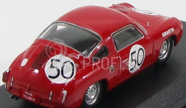 Najlepší model Fiat Abarth 950s Coupe N 50 24h Le Mans 1960 Guichet - Condriller 1:43 Red